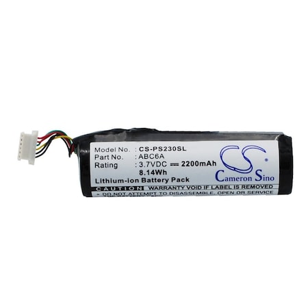 Bsc Preferred Philips PMC7230 PMC7230 17 Media Player Replacement Battery CS-PS230SL